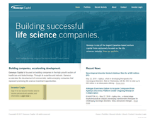 Tablet Screenshot of genesyscapital.com